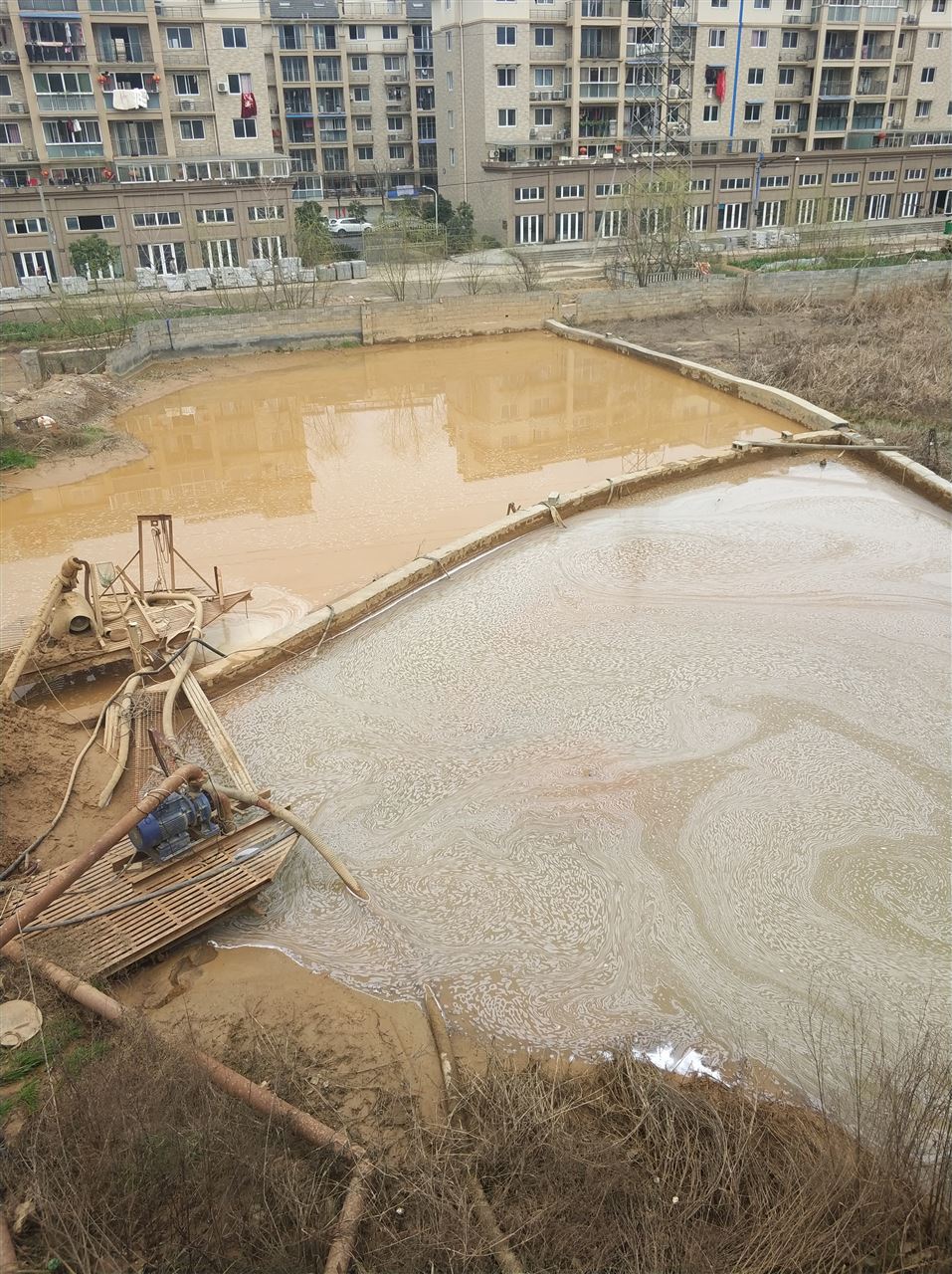 洛扎沉淀池淤泥清理-厂区废水池淤泥清淤