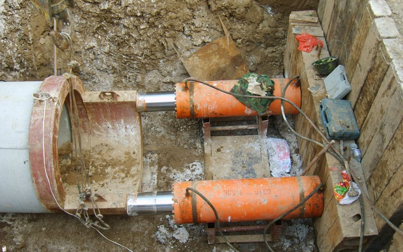 洛扎顶管工程的施工方式